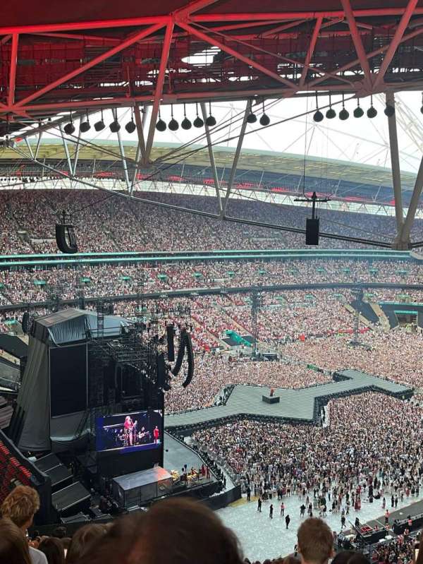 Wembley Stadium, bloc: 533, rangée: 29, place: 212