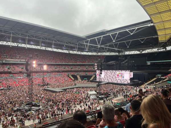Wembley Stadium, bloc: 204, rangée: 6, place: 66