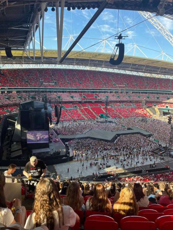Wembley Stadium, bloc: 532, rangée: 21, place: 161
