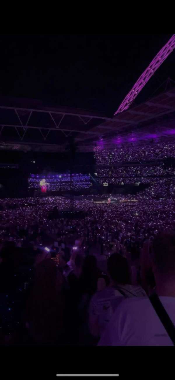 Wembley Stadium, bloc: 116, rangée: 35, place: 117