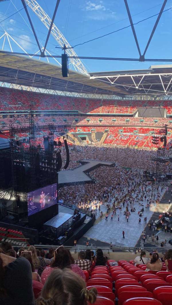 Wembley Stadium, bloc: 536, rangée: 15, place: 280