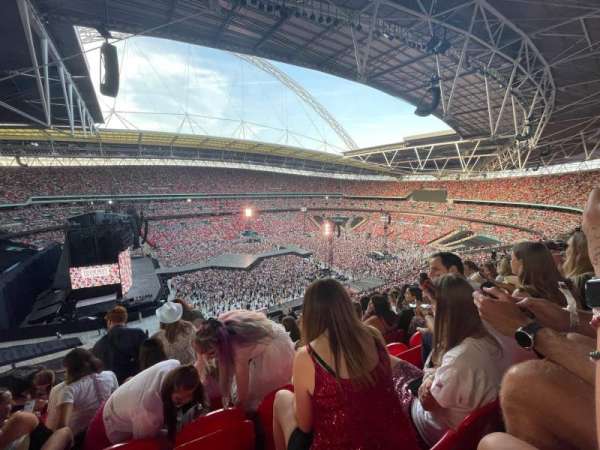 Wembley Stadium, bloc: 531, rangée: 13, place: 126