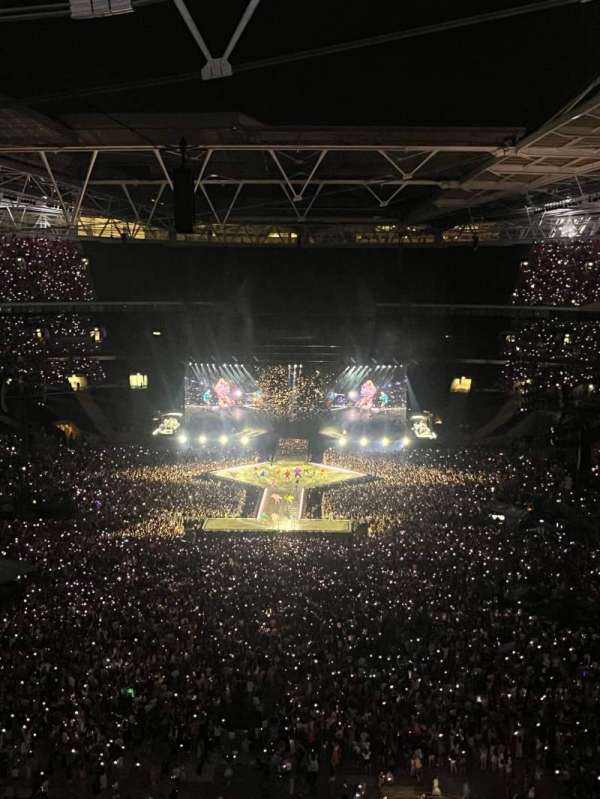 Wembley Stadium, bloc: 513, rangée: 21, place: 378
