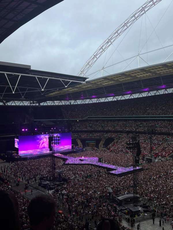 Wembley Stadium, bloc: 522, rangée: 4, place: 244