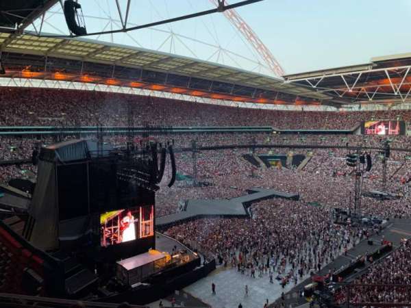Wembley Stadium, bloc: 534, rangée: 5, place: 238