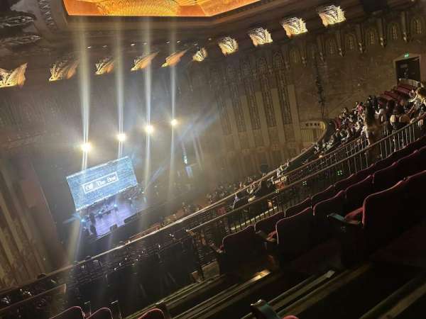 The Wiltern, bloc: Mezzanine L, rangée: E, place: 1