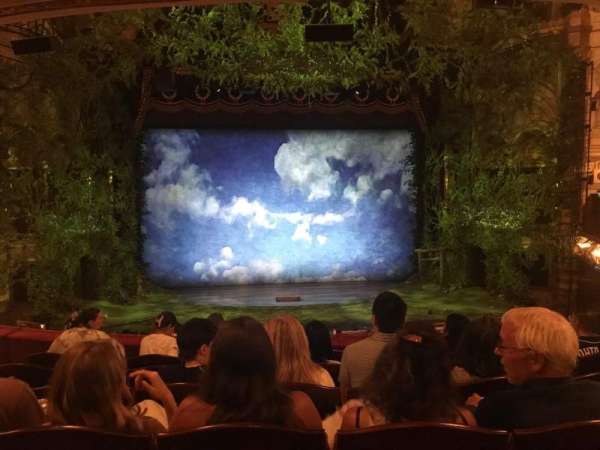 London Coliseum, bloc: Dress Circle, rangée: F, place: 34