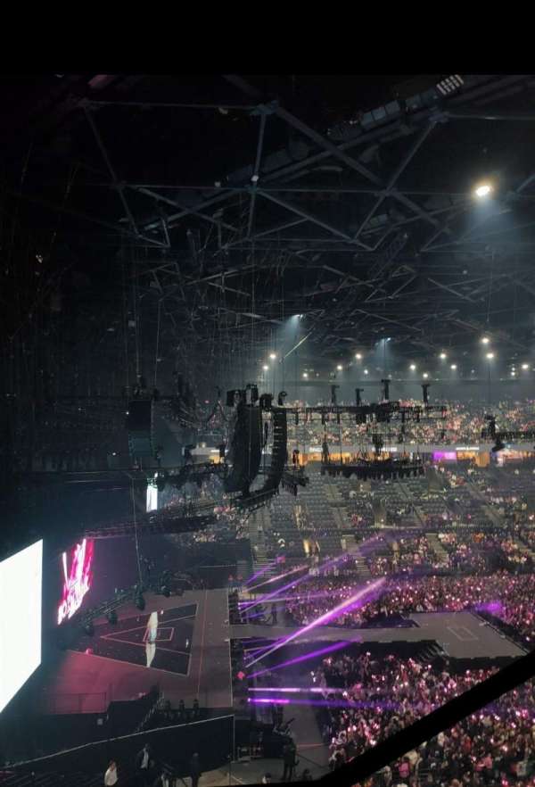Accor Arena, bloc: Balcon N, rangée: 82, place: 17
