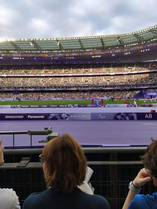 Stade de france, bloc: U8, rangée: 2, place: 4