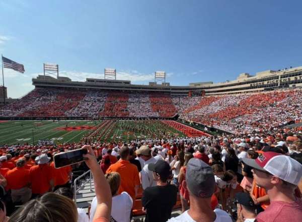 boone pickens stadium, bloc: 133, rangée: 22, place: 22