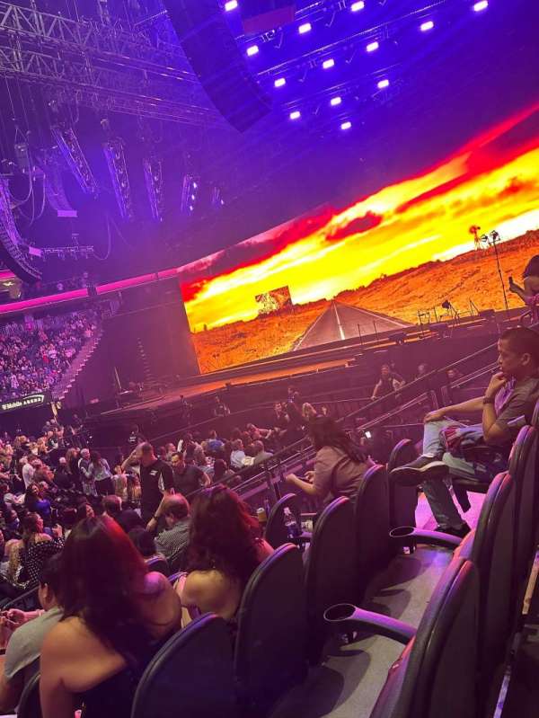 T-Mobile Arena, bloc: 17, rangée: C, place: 1