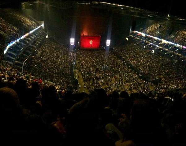 The O2, London, bloc: 410, rangée: R, place: 676