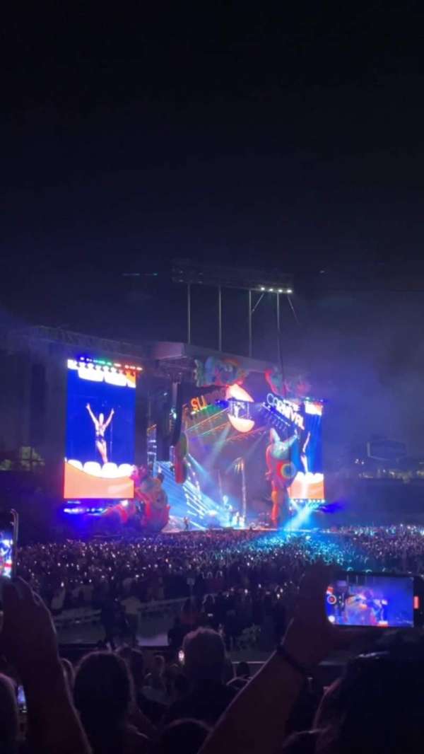Dodger Stadium, bloc: 41FD, rangée: S, place: 1-2