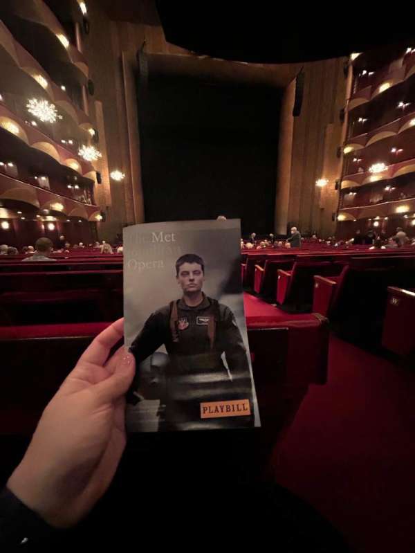 Metropolitan Opera House - Lincoln Center, bloc: Orchestra L, rangée: Y, place: 1