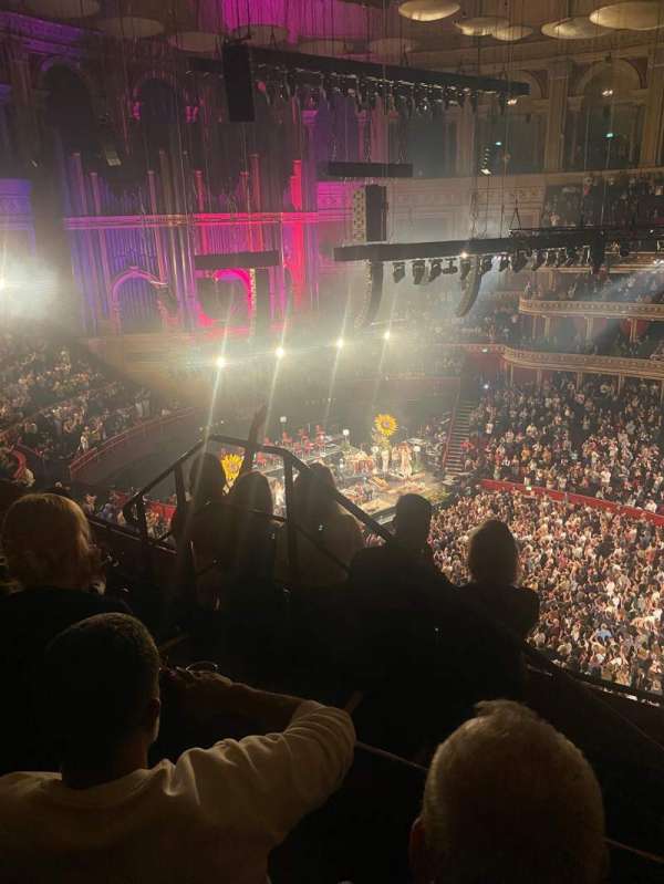Royal Albert Hall, bloc: Rausing Circle R, rangée: 4, place: 60