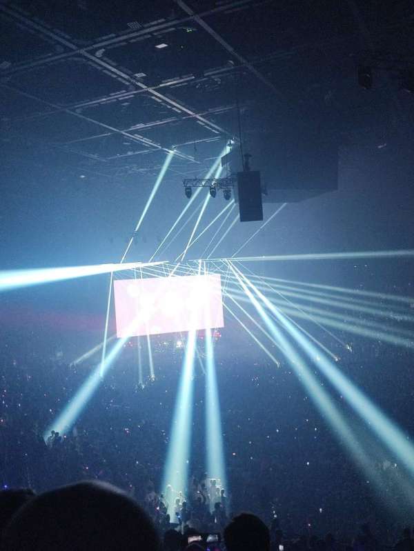 Accor Arena, bloc: Gradin T, rangée: 3, place: 4