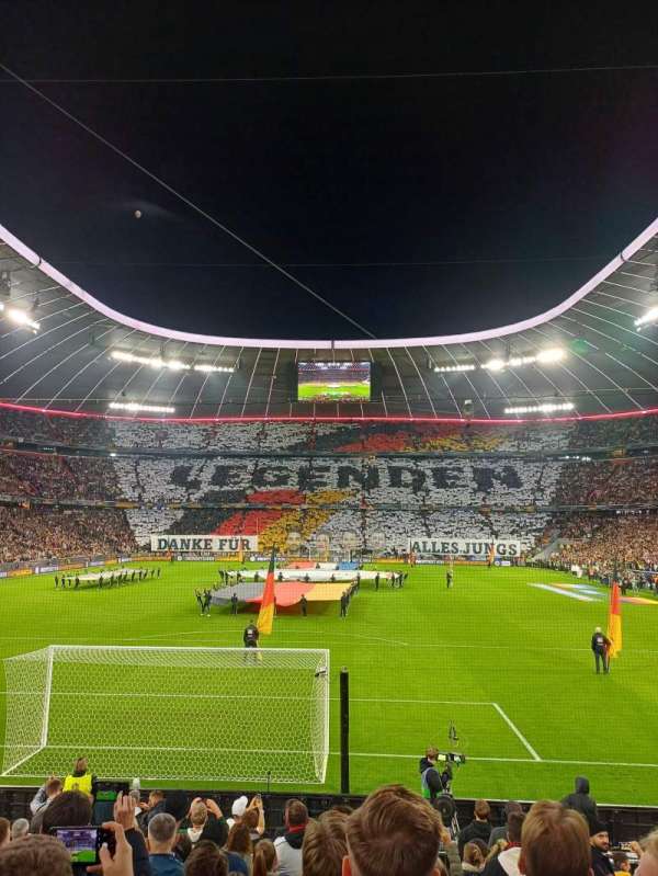 Allianz Arena, bloc: 131, rangée: 13, place: 9