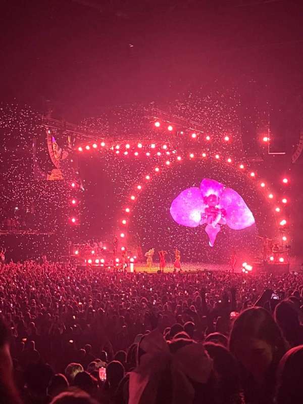 The O2, London, bloc: 110, rangée: M, place: 285