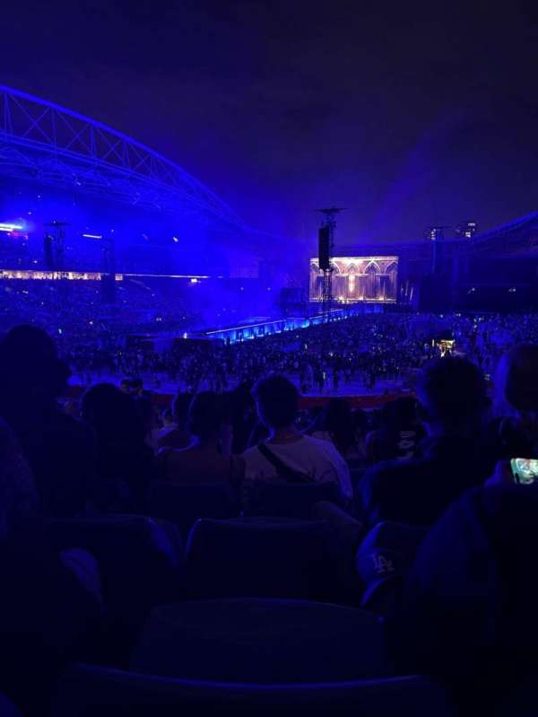 Accor Stadium, bloc: 122-2, rangée: 43, place: 43