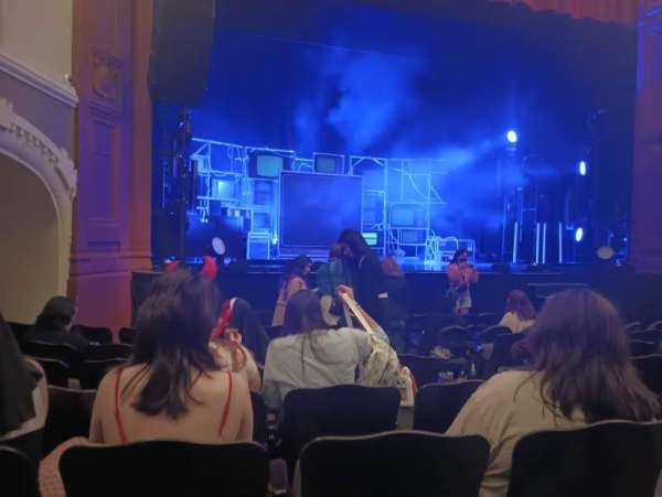 Moore Theatre, bloc: Main L, rangée: H, place: 3