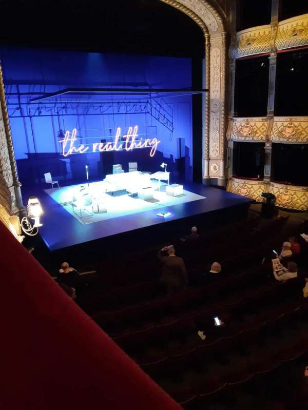The Old Vic, bloc: Dress Circle, rangée: X, place: 12
