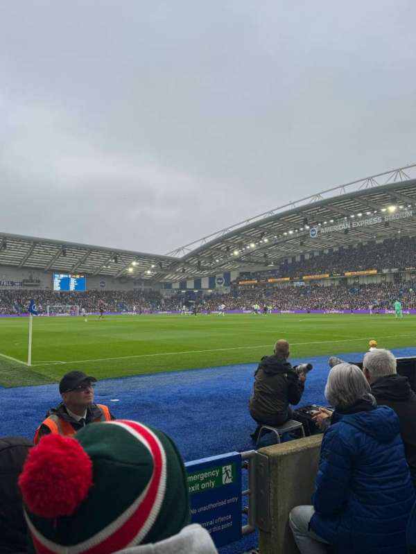 American Express Stadium, bloc: S1G, rangée: C, place: 175