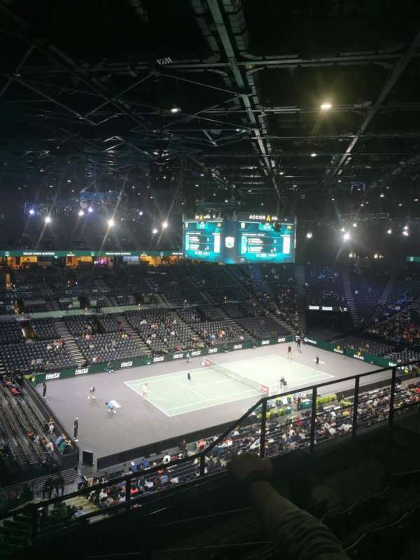 Accor Arena, bloc: Balcon N, rangée: 86, place: 10