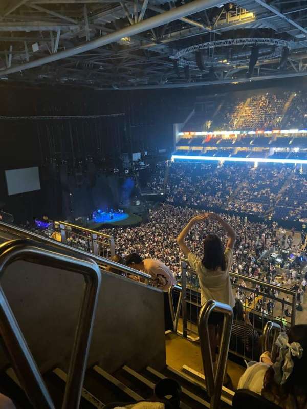 The O2, London, bloc: 405, rangée: f, place: 566