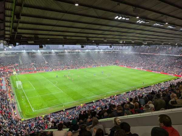Old Trafford, bloc: NE3424, rangée: 21, place: 5