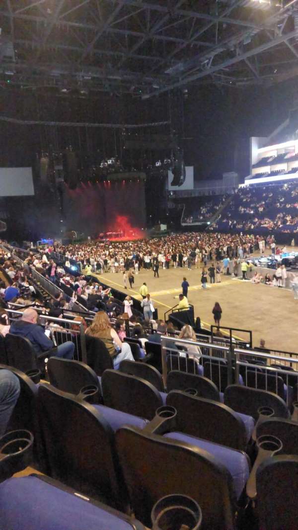 The O2, London, bloc: 105, rangée: S, place: 143