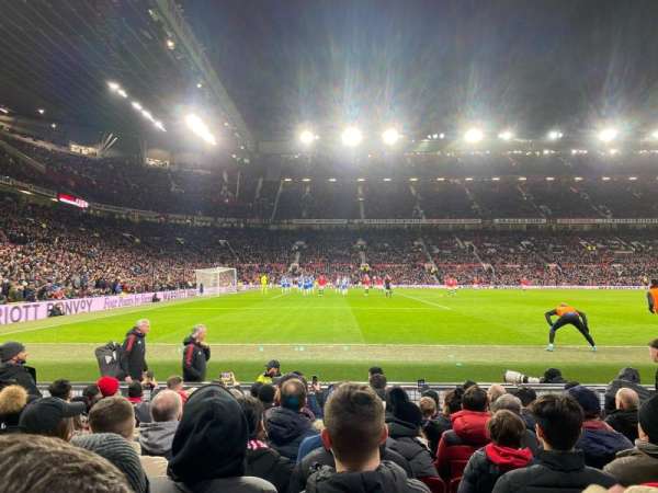 Old Trafford, bloc: S121, rangée: KK, place: 219
