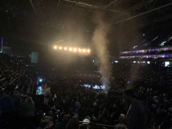 The O2, London, bloc: 105, rangée: U, place: 166