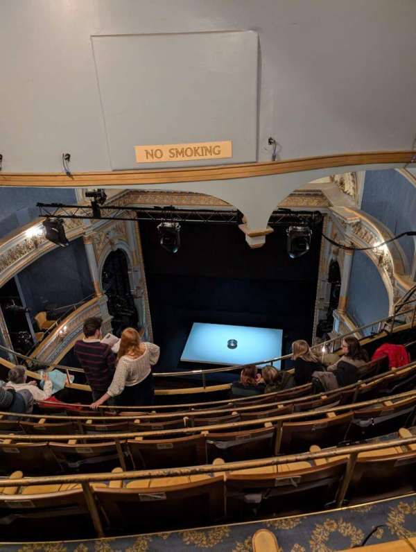 Harold Pinter Theatre, bloc: Balcony, rangée: F, place: 8
