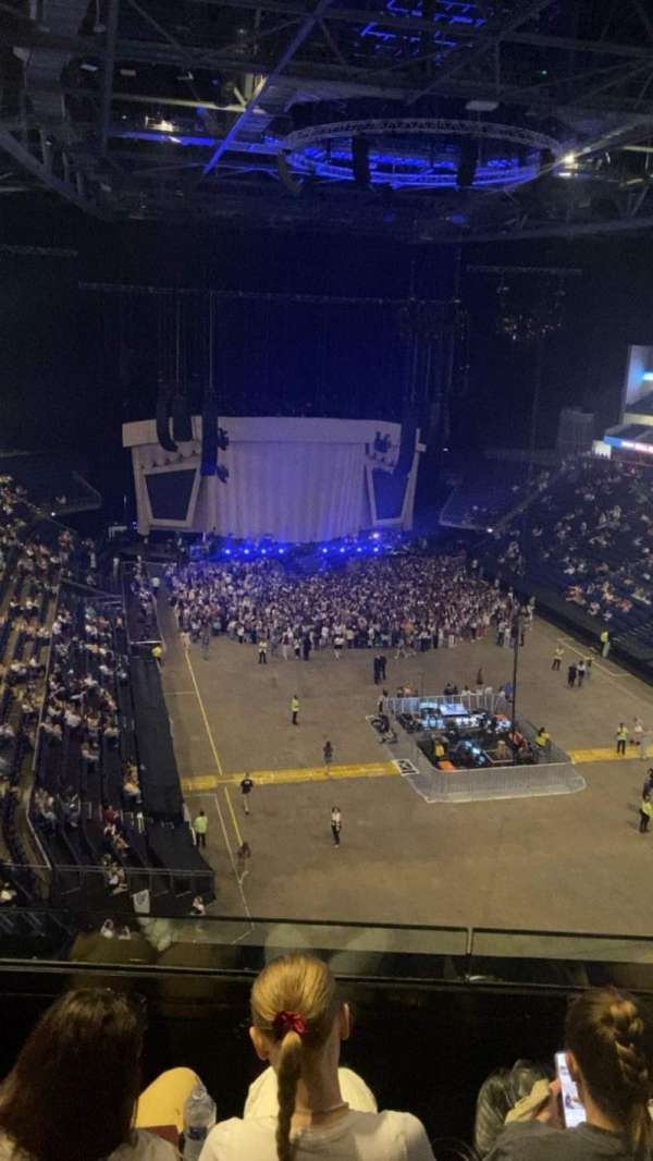 The O2, London, bloc: 410, rangée: c, place: 670