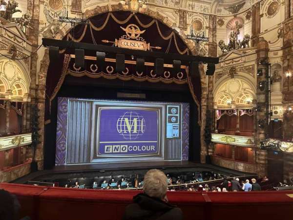 London Coliseum, bloc: Dress Circle, rangée: C, place: 35