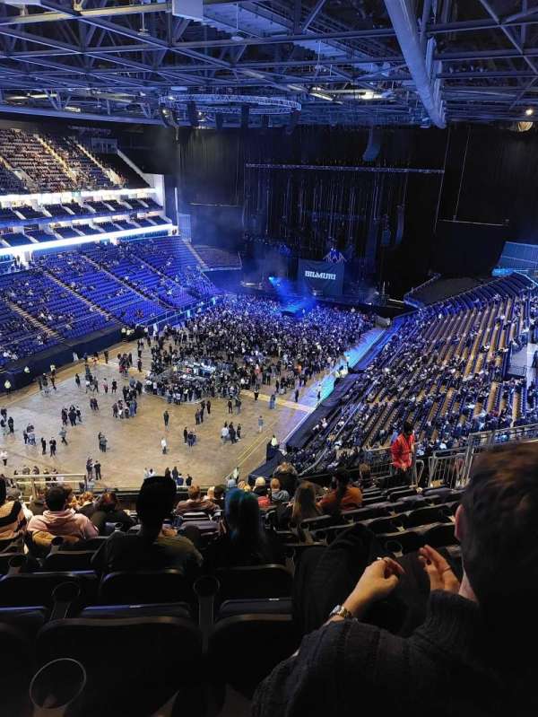 The O2, London, bloc: 414, rangée: M, place: 789