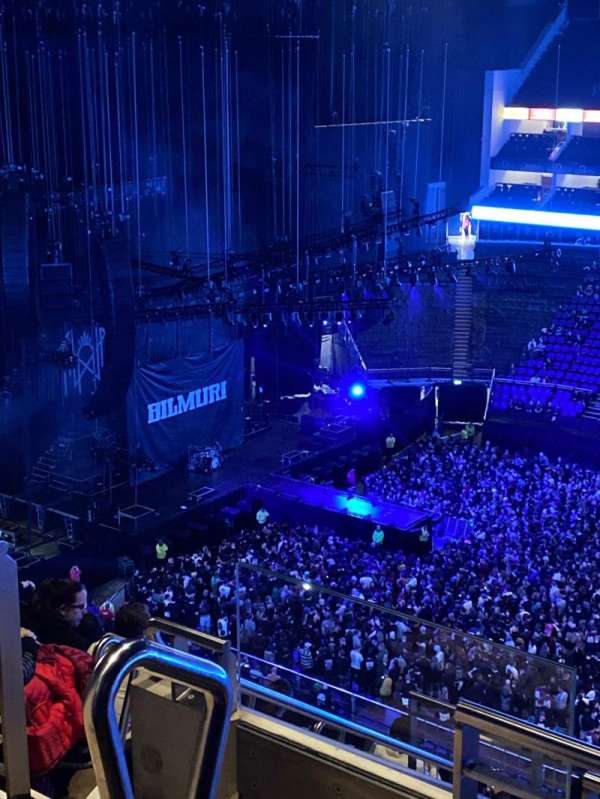 The O2, London, bloc: 404, rangée: K, place: 541