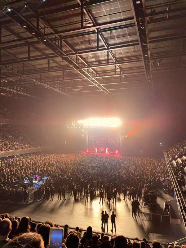 Ziggo Dome, bloc: 105, rangée: 12, place: 177