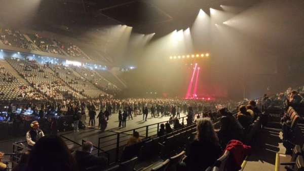 Accor Arena, bloc: Gradin C, rangée: 21, place: 14