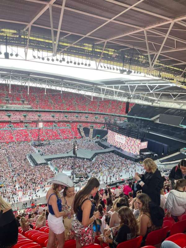 Wembley Stadium, bloc: 503, rangée: 32, place: 62