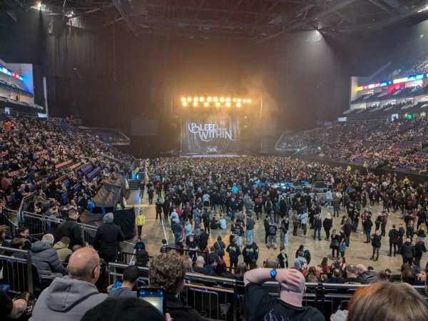 The O2, London, bloc: 105, rangée: S, place: 171