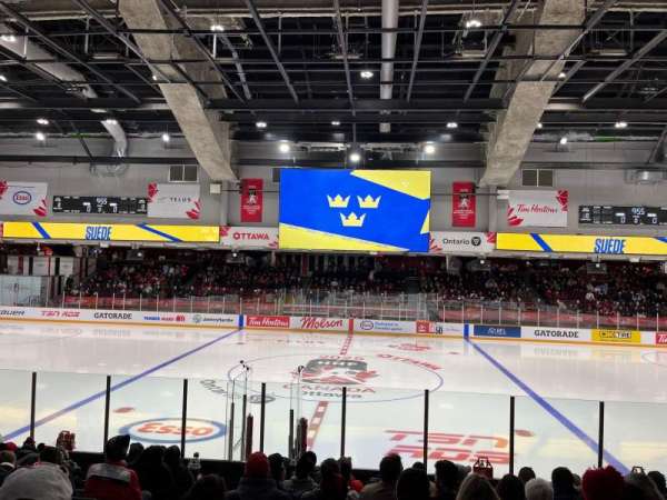 TD Place Arena, bloc: 19, rangée: K, place: 14