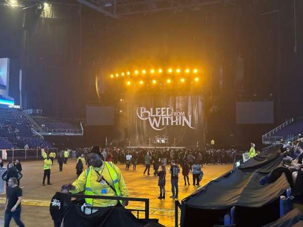 The O2, London, bloc: 110, rangée: E, place: 283