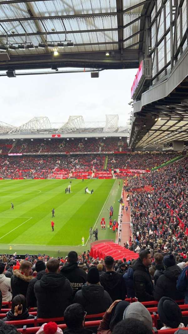 Old Trafford, bloc: W208, rangée: 31, place: 101