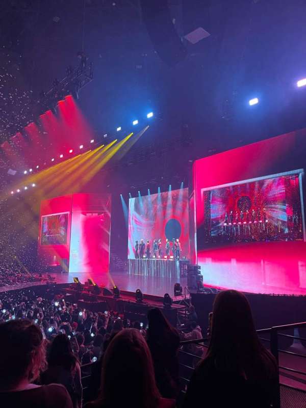 Accor Arena, bloc: Gradin G, rangée: 22, place: 6