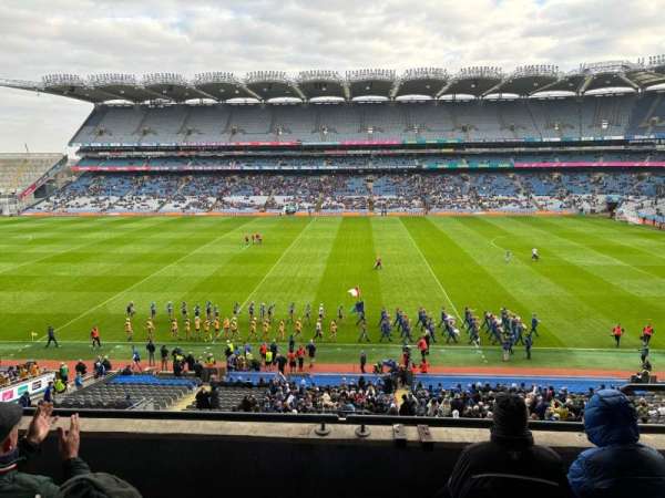 Croke Park, bloc: 530, rangée: E, place: 16