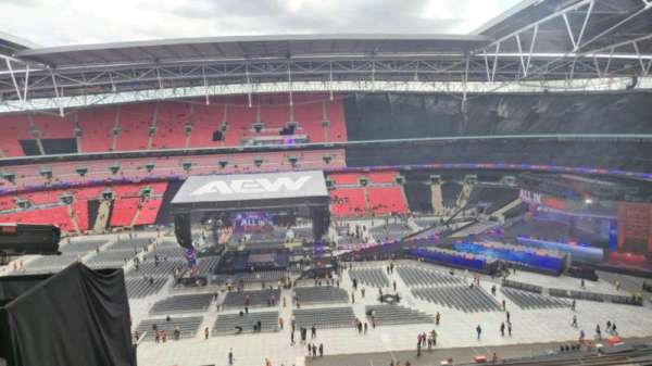 Wembley Stadium, bloc: 552, rangée: 8, place: 370