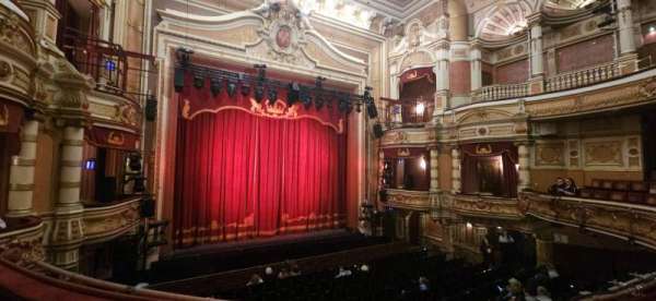 King's Theatre, Glasgow, bloc: Upper Circle, rangée: B, place: 30
