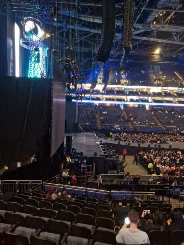 The O2, London, bloc: 101, rangée: T, place: 18