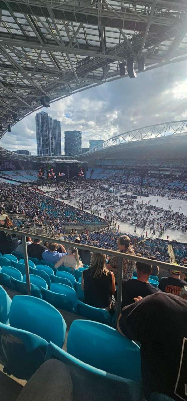 Accor Stadium, bloc: 412, rangée: 7, place: 49